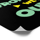 Wir erben die Erde nicht von unseren Vorfahren Poster (Ecke)