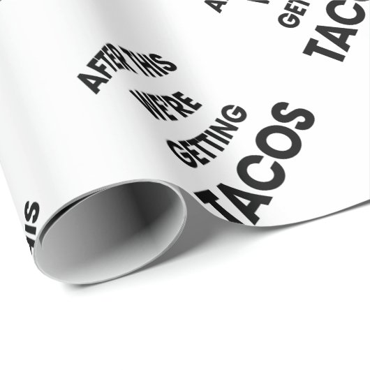 Wir erhalten Tacos Geschenkpapier (Rolleneckpunkt)