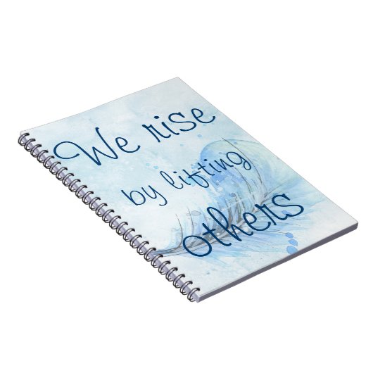 Wir erhöhen uns um das Anheben andere Notizblock (Rechte Seite)