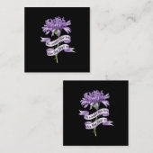 Wir erinnern uns an ihre Liebe, als sie uns Alz ve Quadratische Visitenkarte (Vorne/Hinten)