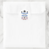 Wir erinnern uns, wie du Sticker hast (Tasche)