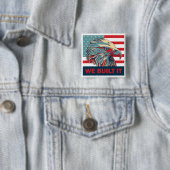Wir errichteten es republikanisches Romney 2012 Button (Beispiel)