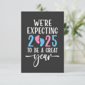 Wir erwarten, dass 2025 ein Jahr der großen Paare  Dankeskarte (Stehend Vorderseite)