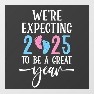 Wir erwarten, dass 2025 ein Jahr der großen Paare  Fensteraufkleber