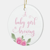 Wir erwarten, dass ein Baby Teekanne züchtet Keramik Ornament (Links)