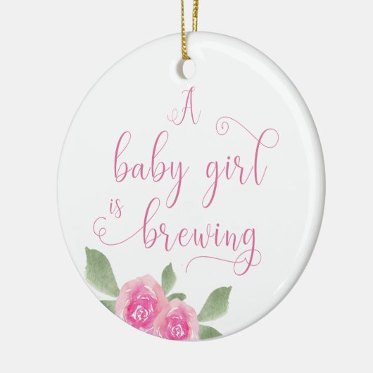 Wir erwarten, dass ein Baby Teekanne züchtet Keramik Ornament (Links)