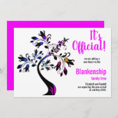 Wir erwarten, dass es Offiziell blühend Baumrot is Ankündigung (Vorne/Hinten)