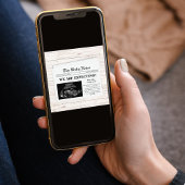 Wir erwarten die Schwangerschaft des Fotos in der Ankündigung