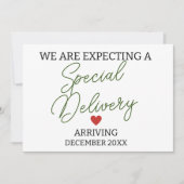 Wir erwarten eine besondere Schwangerschaft bei de Ankündigung (Vorderseite)