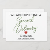 Wir erwarten eine besondere Schwangerschaft bei de Ankündigung (Vorne/Hinten)