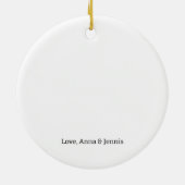 Wir erwarten eine besondere Schwangerschaft bei de Keramik Ornament (Hinten)