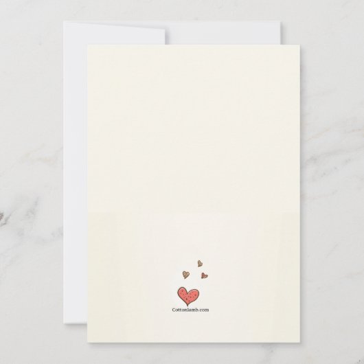 Wir erwarten eine Einladung für Paare mit Babydusc (Rückseite)