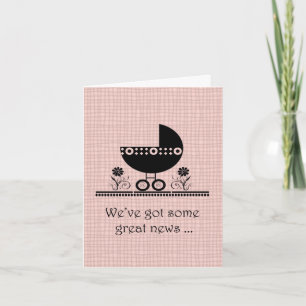 Wir erwarten eine kinderrosa Ankündigung