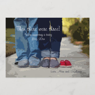 Wir erwarten eine Schwangerschaftsankündigung Ankündigung