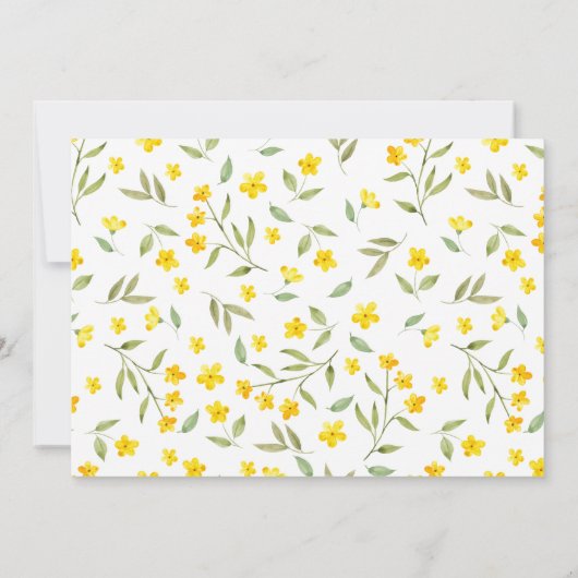 Wir erwarten moderne kalligraphische Foto-Schwange (Rückseite)