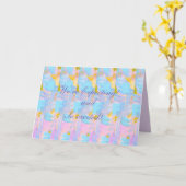 Wir erwarten und so begeistert Inside of Karte (Gelbe Blume)