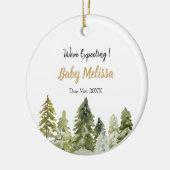 Wir erwarten von den Eltern Pine Tree Ornament (Links)