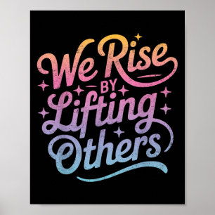 Wir erwecken Motivierend Inspirationsfreundlichkei Poster