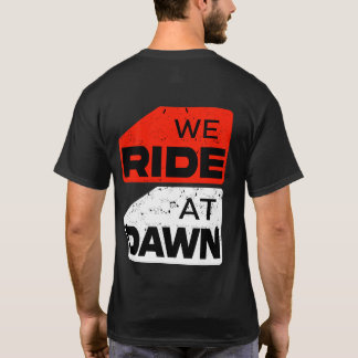 Wir fahren am Dawn T - Shirt - Adventure Biker