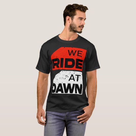 Wir fahren am Dawn T - Shirt - Adventure Biker (Vorne ganz)