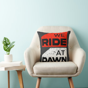 Wir fahren am Dawn T - Shirt - Adventure Biker Kissen