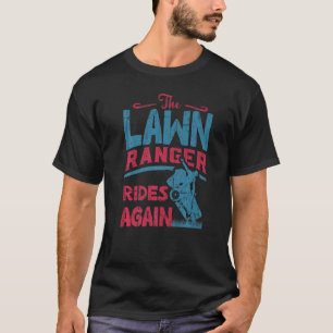 Wir fahren am Morgengrasmäher und machen Lachs Day T-Shirt
