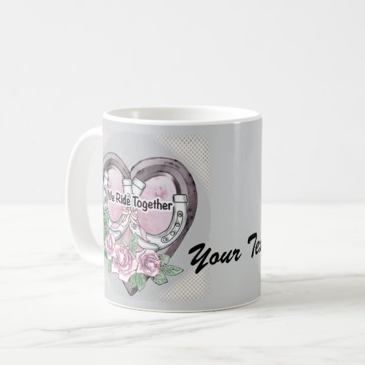 wir fahren zusammen Tasse (Vorderseite Links)