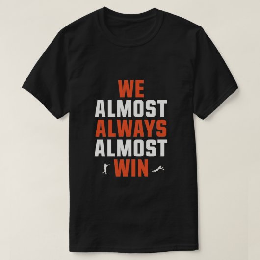 Wir fast immer gewinnen - Funny Football Shirt (Design vorne)