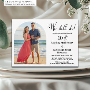 Wir feiern noch unseren 10. Hochzeitstag mit einem Einladung