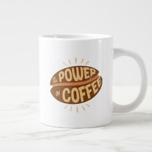 Wir finden LEISTUNG im Kaffee Jumbo-Tasse