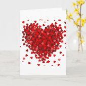 WIR "FIT ZUSAMMEN" WIE "PUZZLE PIECES" KARTE (Gelbe Blume)