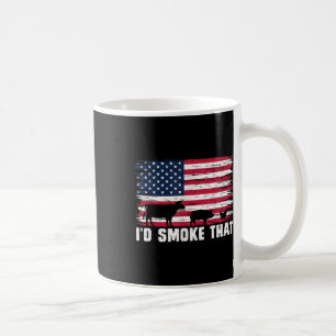Wir Flag-ID rauchen, dass lustige Patriotische Gri Kaffeetasse