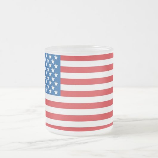 wir Flagge groß Mattglastasse (Mittel)