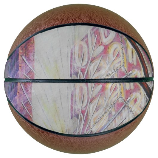 Wir fliegen alle durch das gleiche Licht. Basketball (Vorderseite)