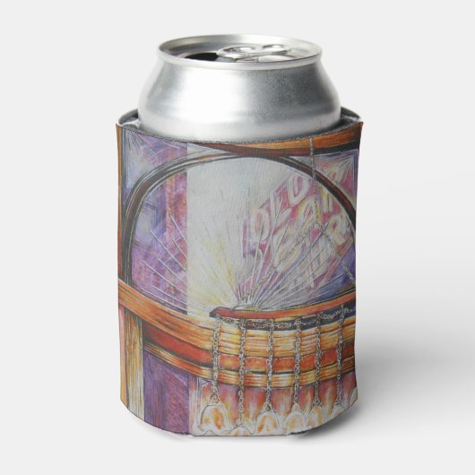 Wir fliegen alle durch das gleiche Licht. Dosenkühler (Kanne Vorderseite)