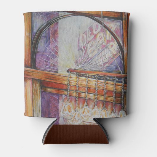 Wir fliegen alle durch das gleiche Licht. Dosenkühler (Vorderseite)