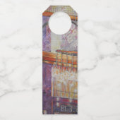 Wir fliegen alle durch das gleiche Licht. Flaschenanhänger (Vorderseite)