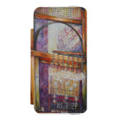 Wir fliegen alle durch das gleiche Licht. Incipio iPhone Geldbeutel-Hülle (Folio Vorderseite)