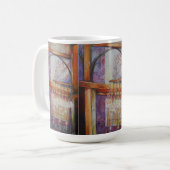 Wir fliegen alle durch das gleiche Licht. Kaffeetasse (Vorderseite Links)