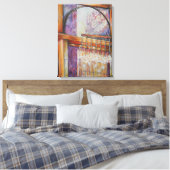 Wir fliegen alle durch das gleiche Licht. Leinwanddruck (Insitu (Schlafzimmer))