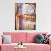 Wir fliegen alle durch das gleiche Licht. Leinwanddruck (Insitu (Wohnzimmer))