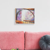 Wir fliegen alle durch das gleiche Licht. Leinwanddruck (Insitu (Wohnzimmer))