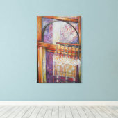 Wir fliegen alle durch das gleiche Licht. Leinwanddruck (Insitu (Holzboden))