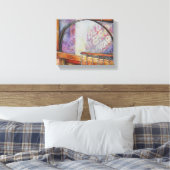 Wir fliegen alle durch das gleiche Licht. Leinwanddruck (Insitu (Schlafzimmer))