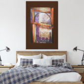 Wir fliegen alle durch das gleiche Licht. Leinwanddruck (Insitu (Schlafzimmer))