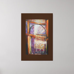 Wir fliegen alle durch das gleiche Licht. Leinwanddruck