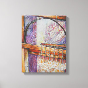 Wir fliegen alle durch das gleiche Licht. Leinwanddruck