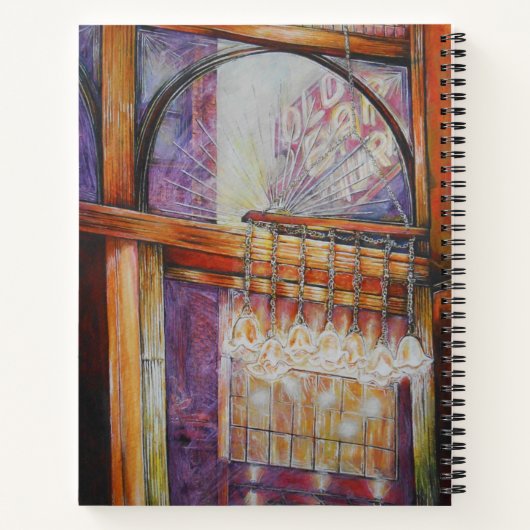 Wir fliegen alle durch das gleiche Licht. Notizblock (Rückseite)