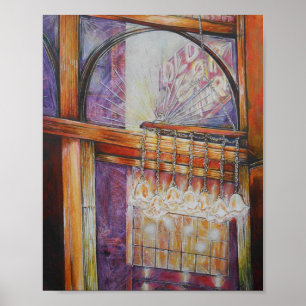 Wir fliegen alle durch das gleiche Licht. Poster