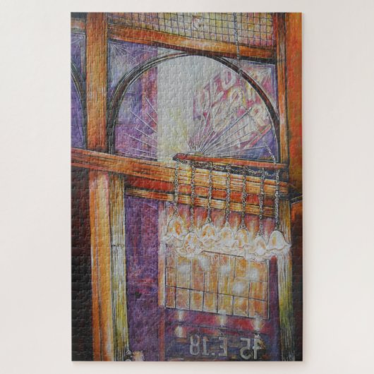 Wir fliegen alle durch das gleiche Licht. Puzzle (Vertikal)